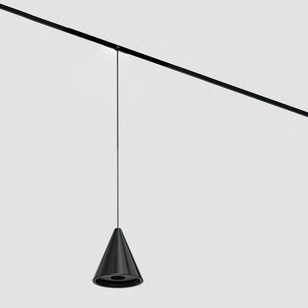 SISTEMA DE RIEL MAGNÉTICO MINI ULTRADELGADO LÁMPARA COLGANTE