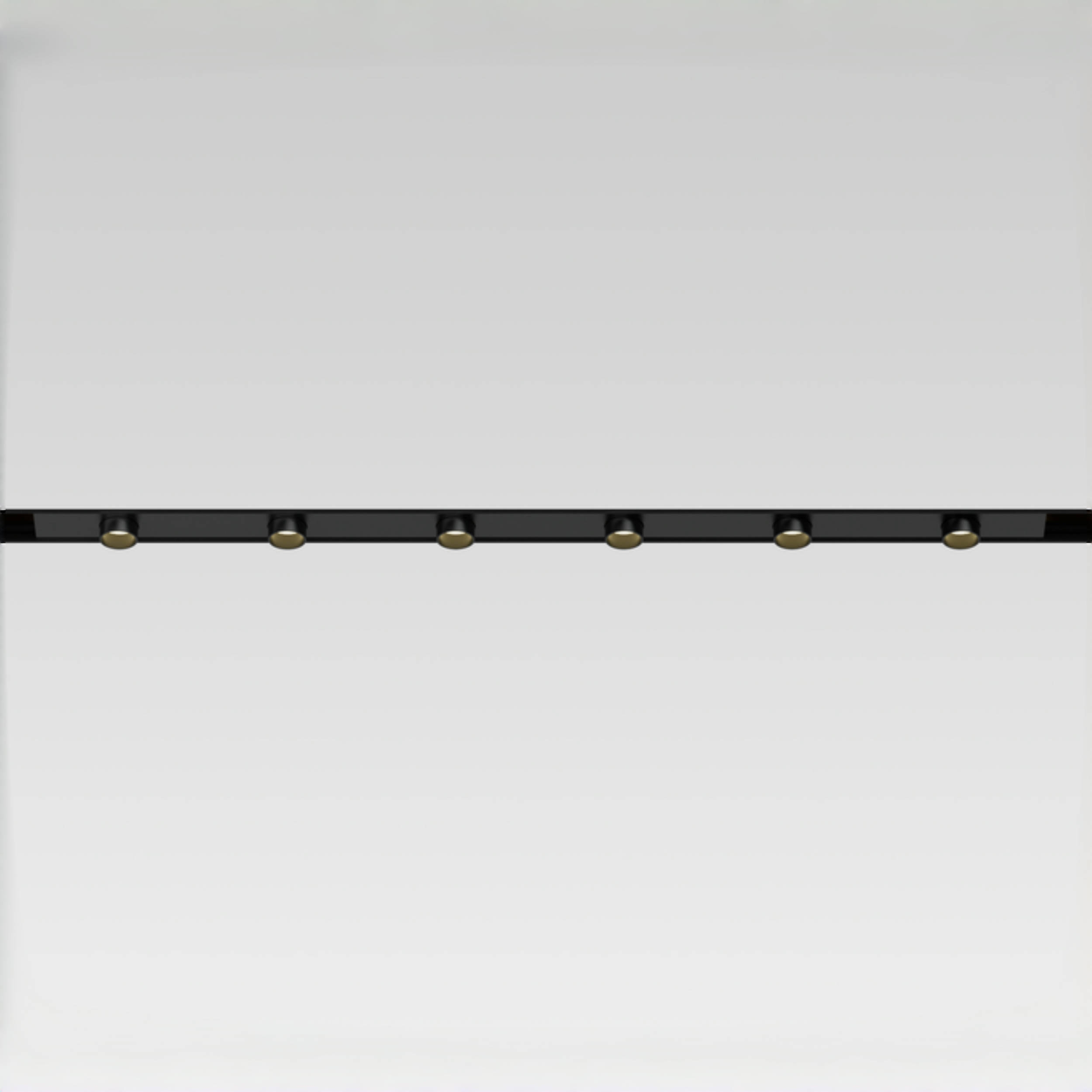 SISTEMA DE RIEL MAGNÉTICO MINI ULTRADELGADO LUZ DE REJILLA ANTIDESLUMBRANTE